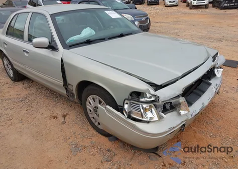 2004 Mercury Grand Marquis Gs from USA, damaged, VIN 2MEFM74W14X660611